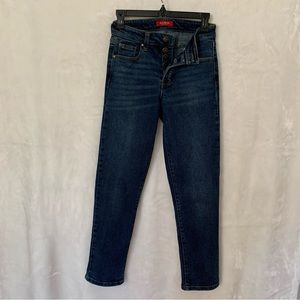 Guess Straight Leg Jeans, Dark Wash, Size 26